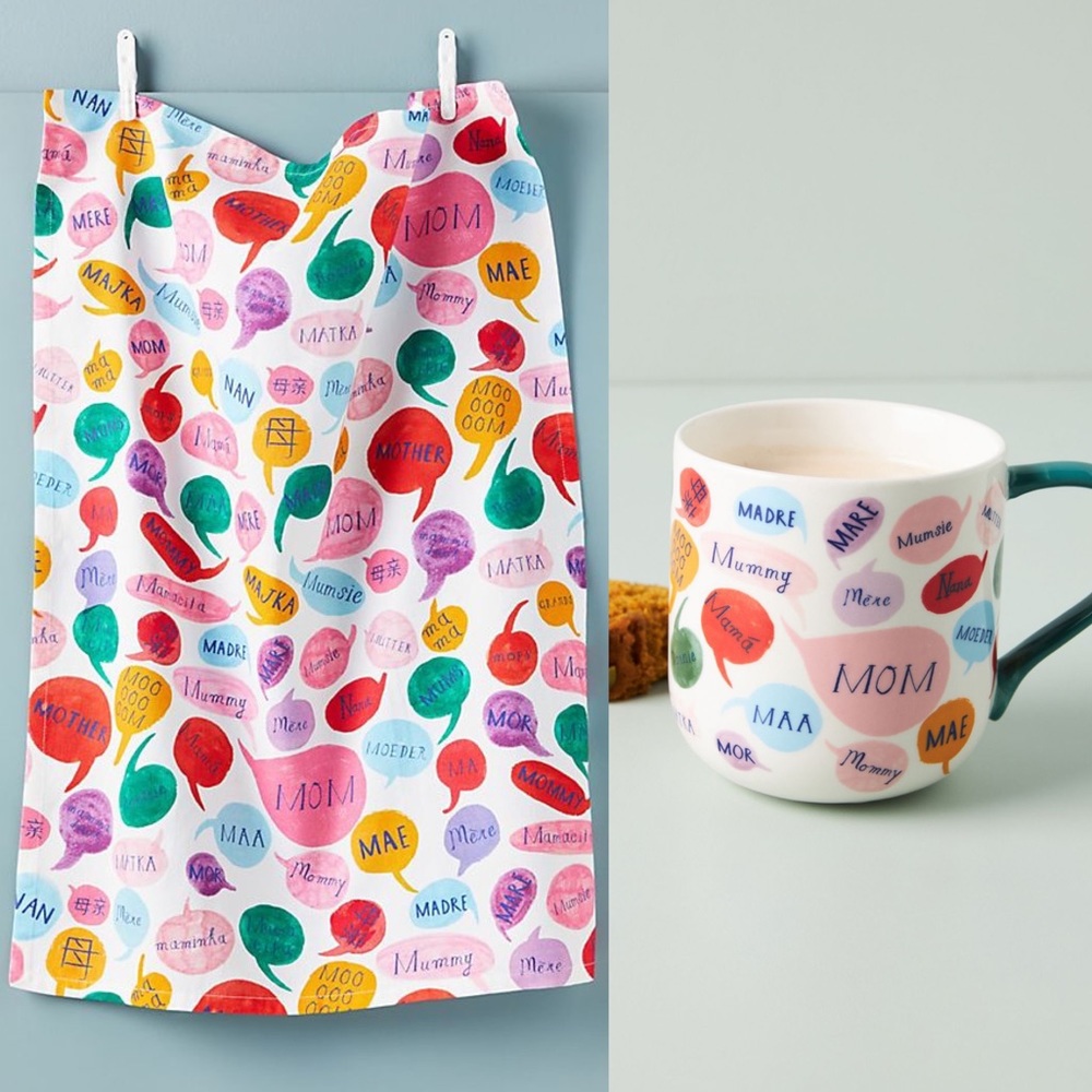 Anthropologie Mr Boddington Mum Mug & Mr. Boddington's Studio Collection